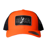 Spiker Patch Trucker Cap - Cast Antler - Blaze/Charcoal