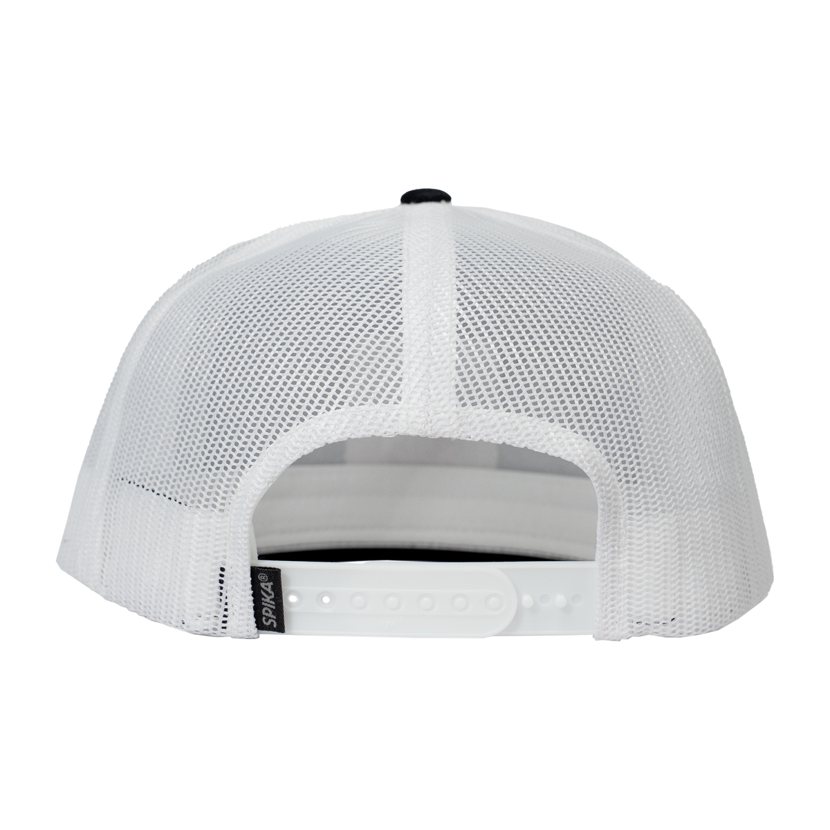 Spiker Patch Trucker Cap - High Country Sambar - Black/White