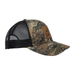 Spiker Patch Trucker Cap - Mountain - Camo/Black