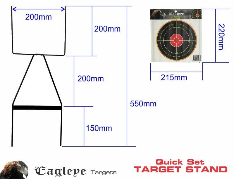 EAGLE EYE QUICK SET TARGET STAND