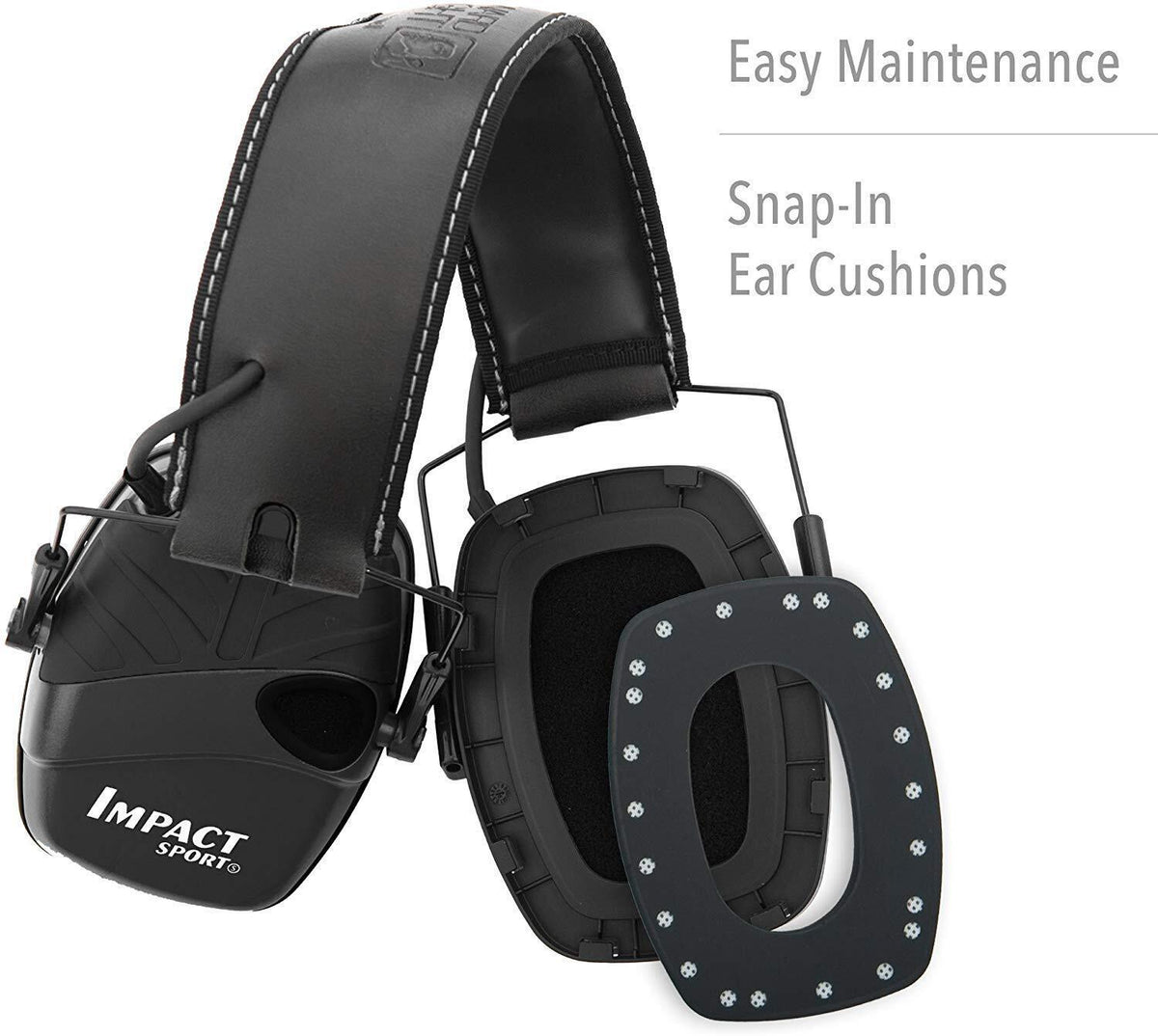 HOWARD LEIGHT IMPACT SPORT EARMUFF BLACK