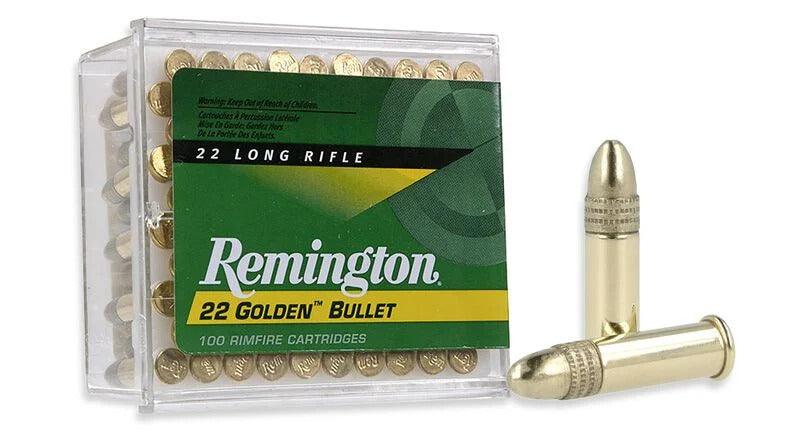 Remington 22LR 40GR HV RN Golden Bullet 100pk