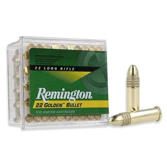 Remington 22LR 40GR HV RN Golden Bullet 100pk