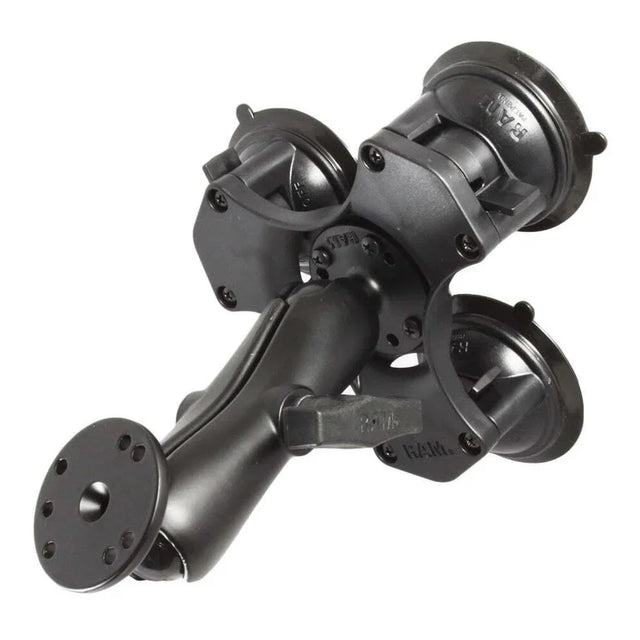 Ram Triple Suction Cup Base With Amps
