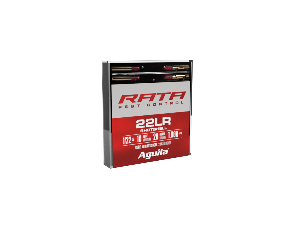 Aguila RATA 22 LR shotshell 20 round box
