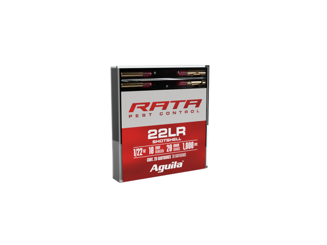 Aguila 22LR Rata Shotshell #10 Shot 20gr (20/box)