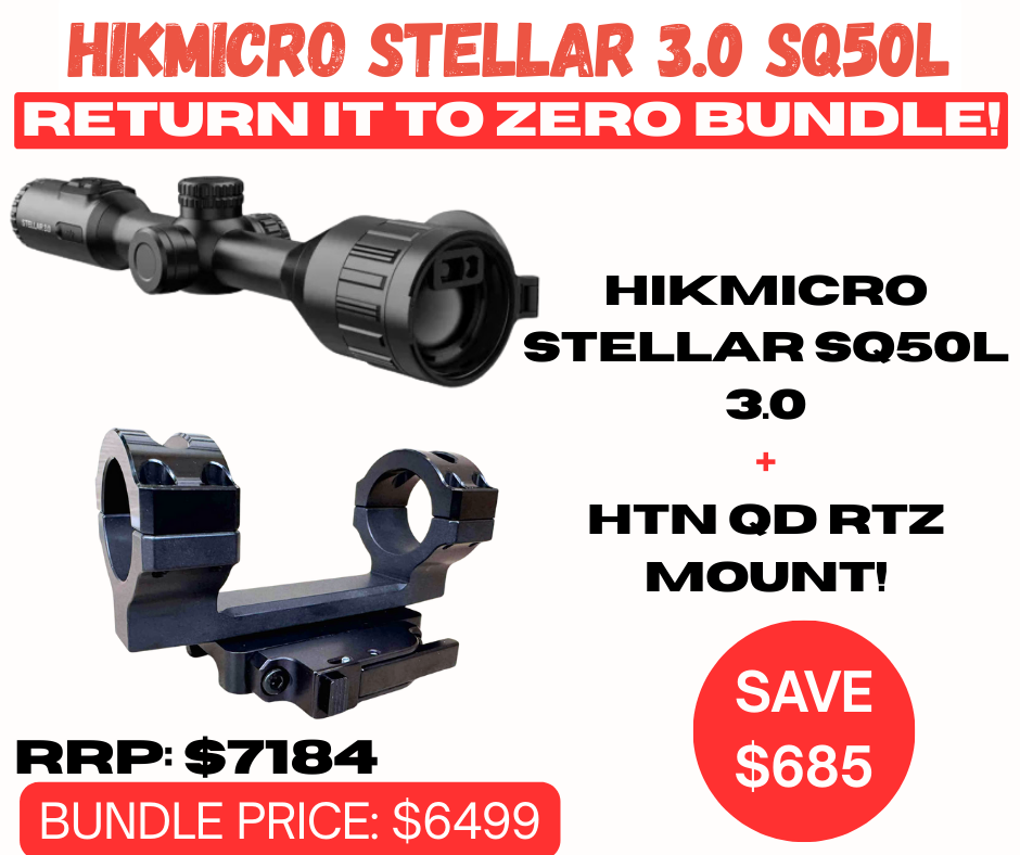 HIKMICRO Stellar 3.0 SQ50L Return To Zero Bundle
