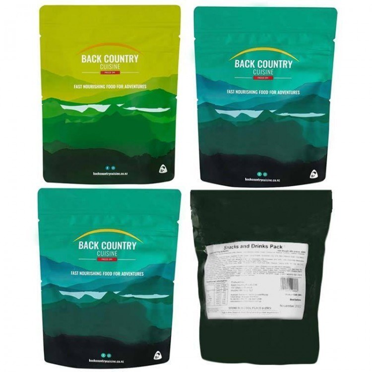 Back Country Foods  Classic 24 Hour Ration Pack