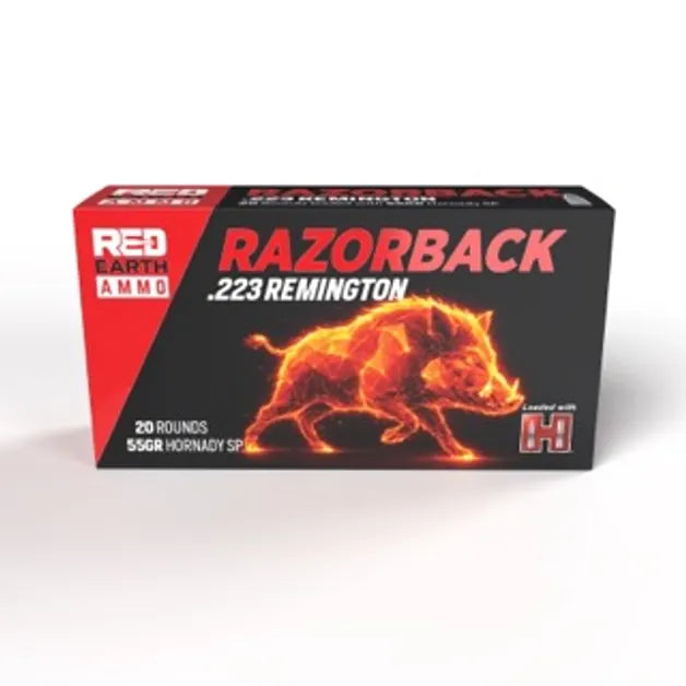 Red Earth Ammo 223 Rem 62gn Softpoint PKT 20