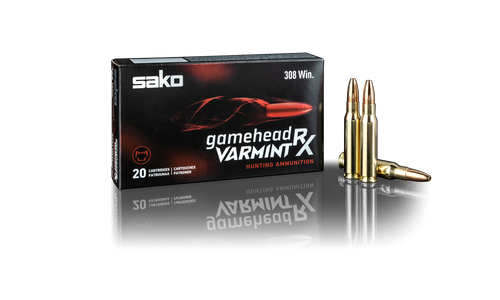 Sako 308WIN 130gr Gamehead Varmint RX HPBT Small Rifle Primer ...