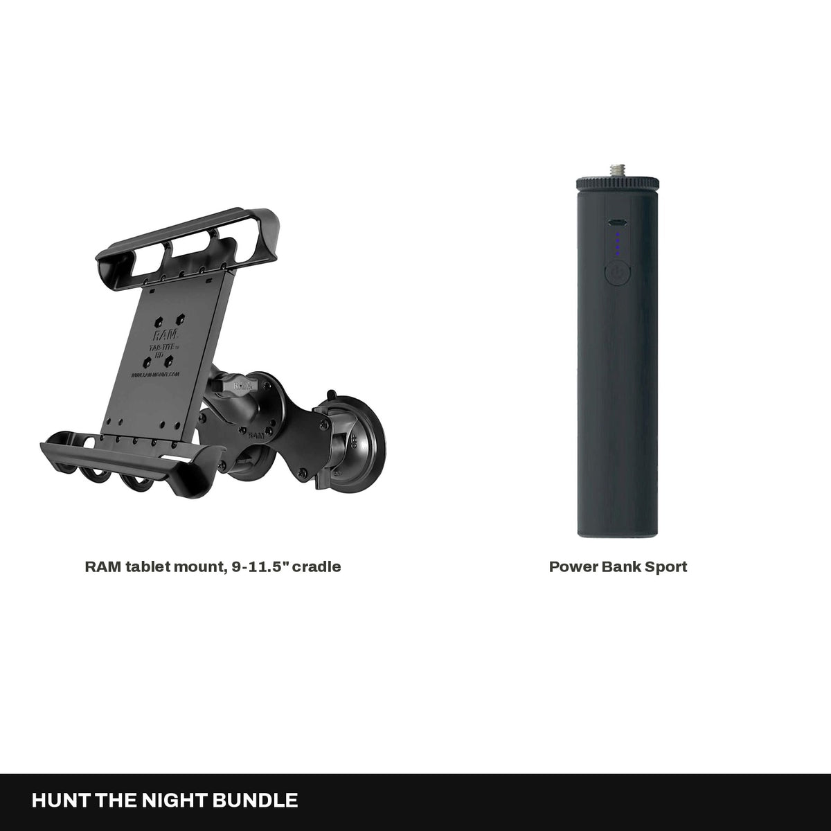 Scorpion 3.0 NOVA Edition Pack Cab Upgrade: RAM Tablet Mount + Power Bank Sport - Hunt The Night bundle