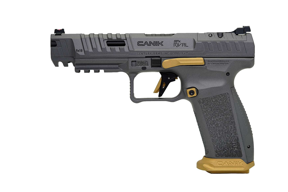 Canik SFx Rival 9mm Pistol - Grey 10 RND With 3x Magazines