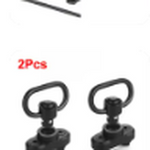 StrikeHold QD Sling Swivel Set — Block Square Base (2Pcs)