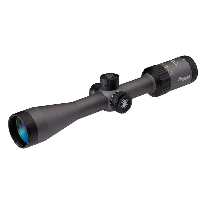 Sig Sauer Whiskey3 12x40mm Quadplex Sight Long Range BDC