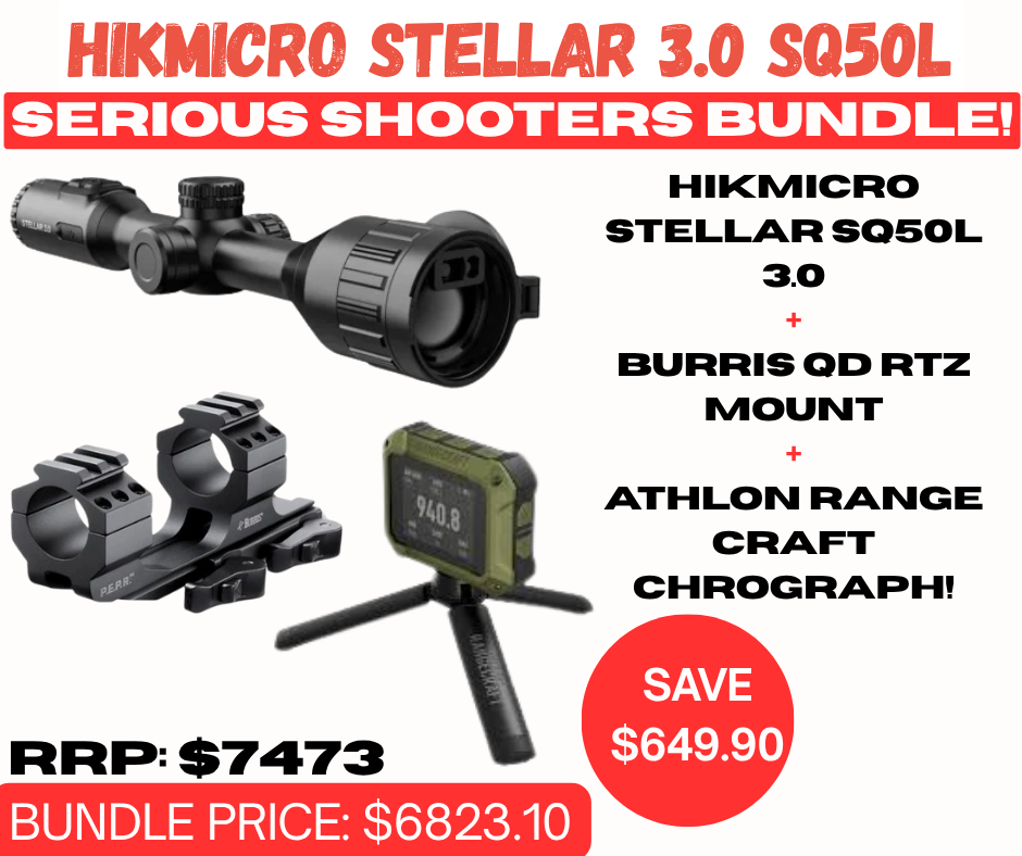 HIKMICRO STELLAR SQ50L SERIOUS SHOOTERS BUNDLE
