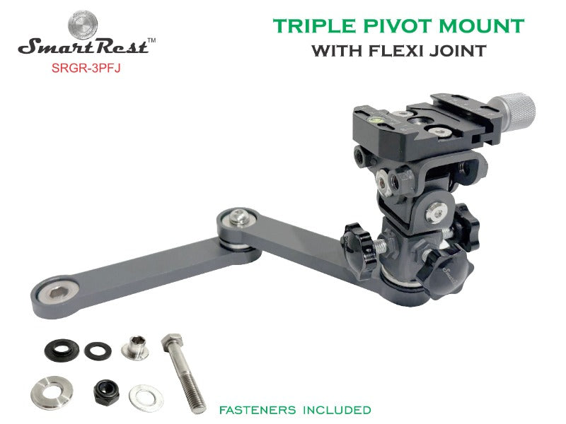 SmartRest Triple Pivot Mount + Flexi Joint