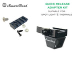 SmartRest Clamp Bracket + Picatinny Rail On