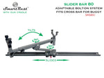 SmartRest Slider Bar 80cm Bolt-on with Gun Cradle