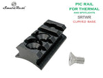 SmartRest Picatinny Rail For Thermal - Curved Base