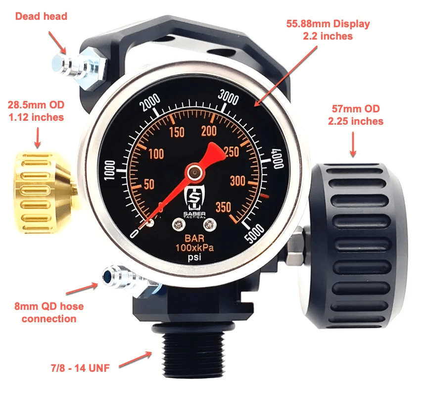 SABER TACTICAL TANK VALVE