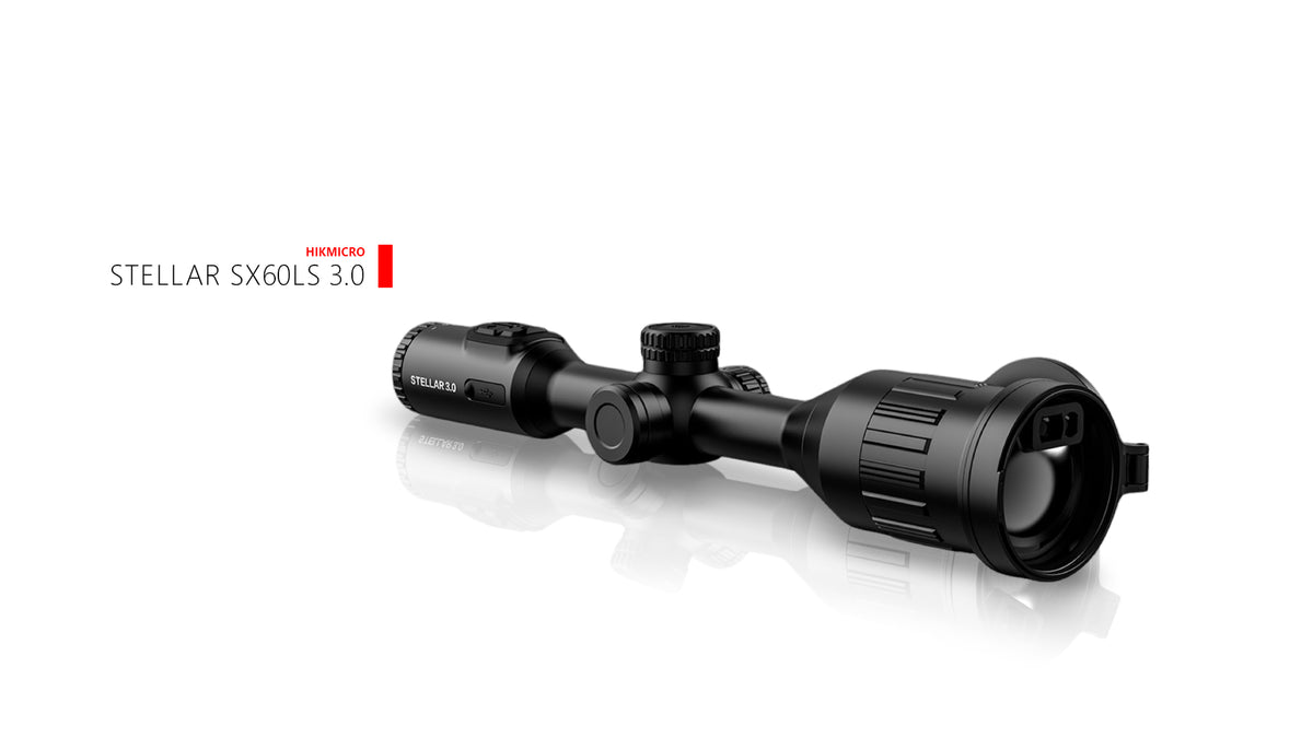 HIKMICRO STELLAR 3.0 SX60LS 50Hz Thermal Rifle Scope with LRF