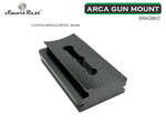 SmartRest Arca Gun Mount Plate for contoured stock (curved)