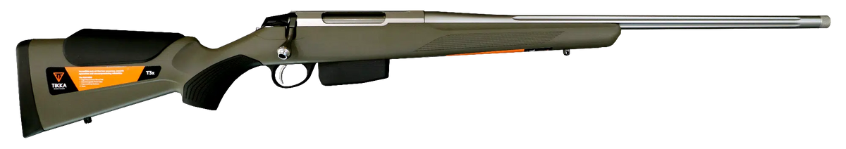 Tikka T3x Aspire (Lite Green Stainless Fluted) 223 MT 22.4"