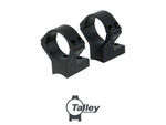 Talley 30MM Alloy Lightweight Rings - Black (High, Browning T-Bolt)