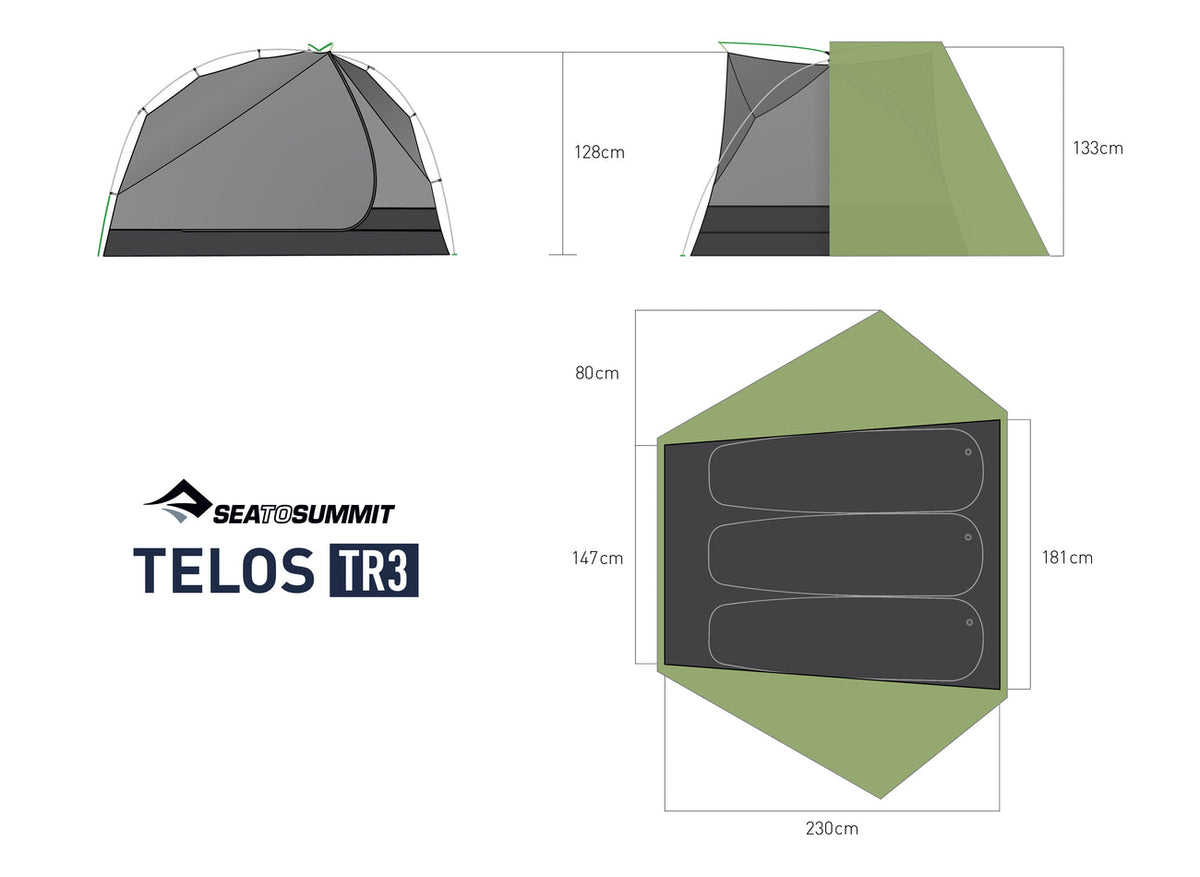 Telos Freestanding Ultralight Tent