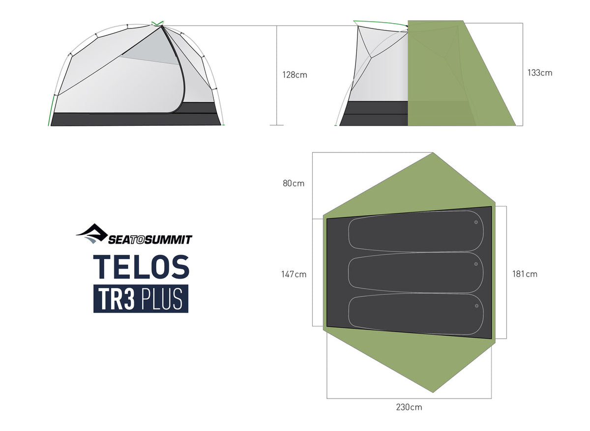 Telos Plus Freestanding Ultralight Tent