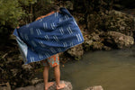 NAKIE SALTY WAVES - RECYCLED SAND FREE BEACH TOWEL