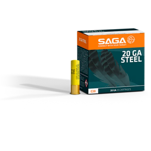 Saga Gold 20ga 24gr Steel #8 - Slab Price