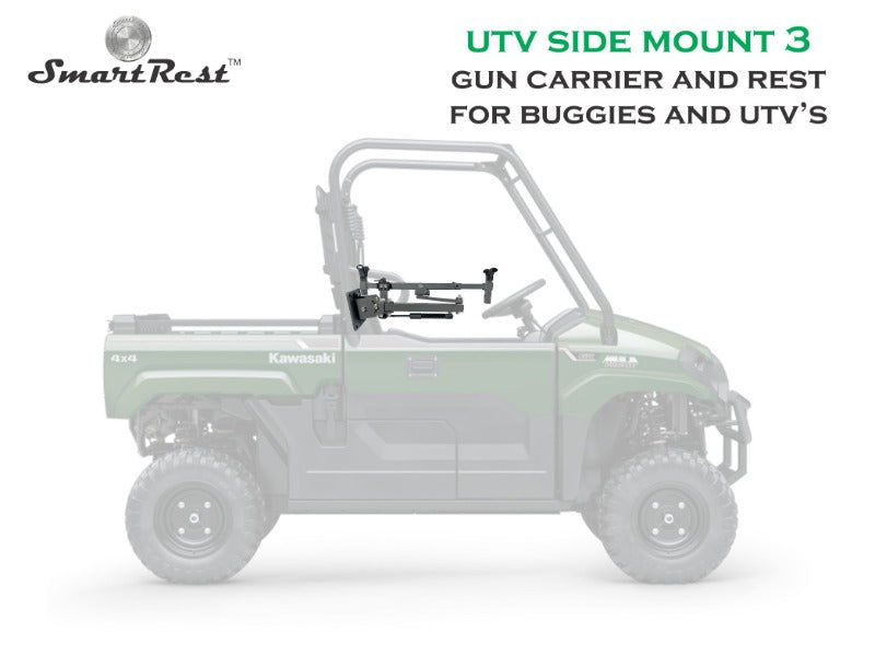 SmartRest UTV Gun Rack - Side Mount 3