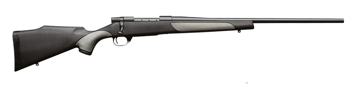 VANGUARD 308 BLUED SYN 24" BLACK/ GREY SYNTHETIC STOCK SPORTER PROFILE BARREL