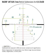 VORTEX RAZOR HD LHT 4.5-22X50 FFP XLR-2 MOA