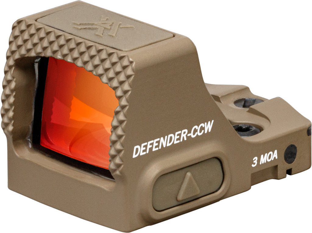 Vortex Defender Ccw 3moa Red Dot Tan