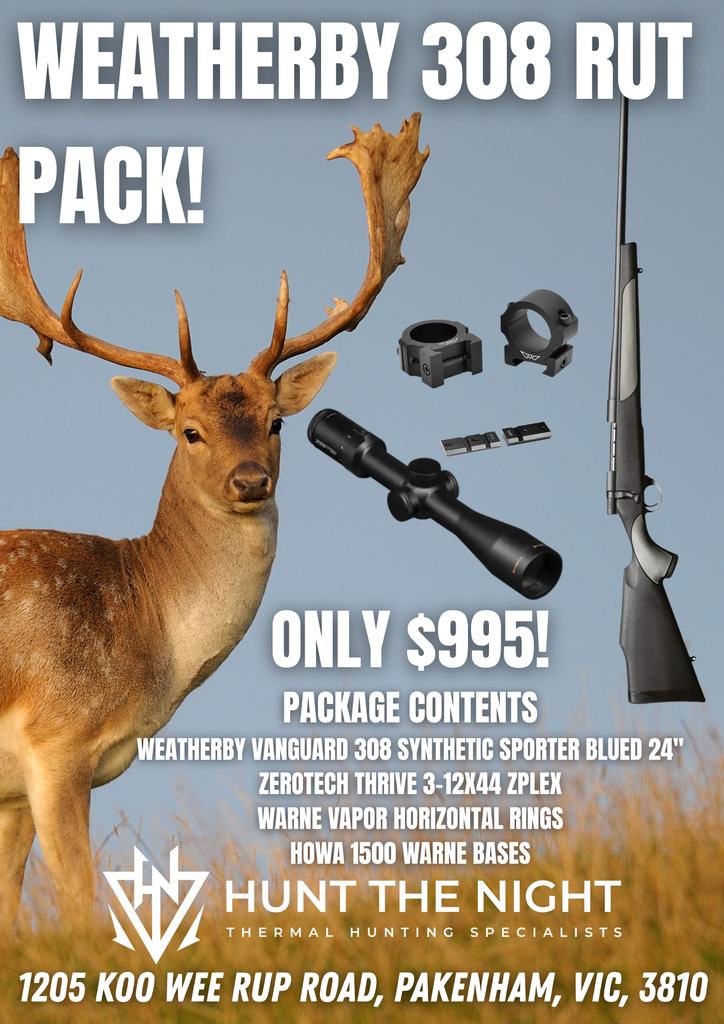WEATHERBY 308 RUT PACK!