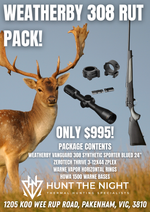 WEATHERBY 308 RUT PACK!