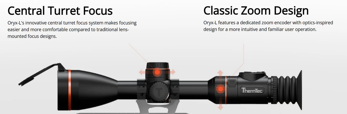ThermTec Oryx 650L LRF Thermal Tube Scope
