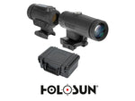 Holosun ARO-RD2 & HM3X Combo, Red Dot Reticle with 3X Magnifier