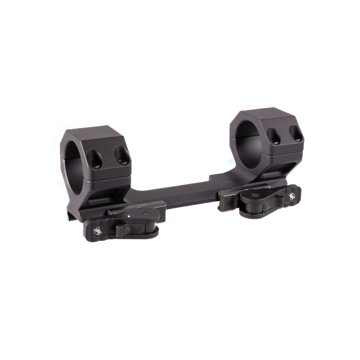 ADM Delta-L 30mm low QD scope mount, black, tactical Auto Lock levers, 1.15 inch centreline