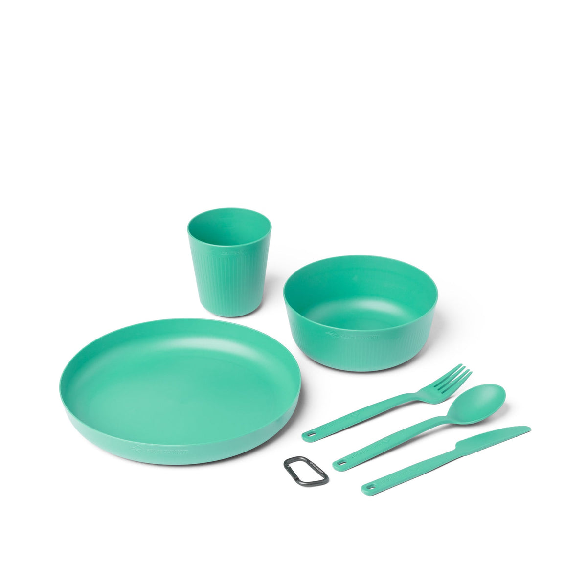 Sea to Summit Camp Dinnerware Set w/ Mesh Sack (6 piece) - Cabbage - view 7