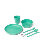 Sea to Summit Camp Dinnerware Set w/ Mesh Sack (6 piece) - Cabbage - view 7