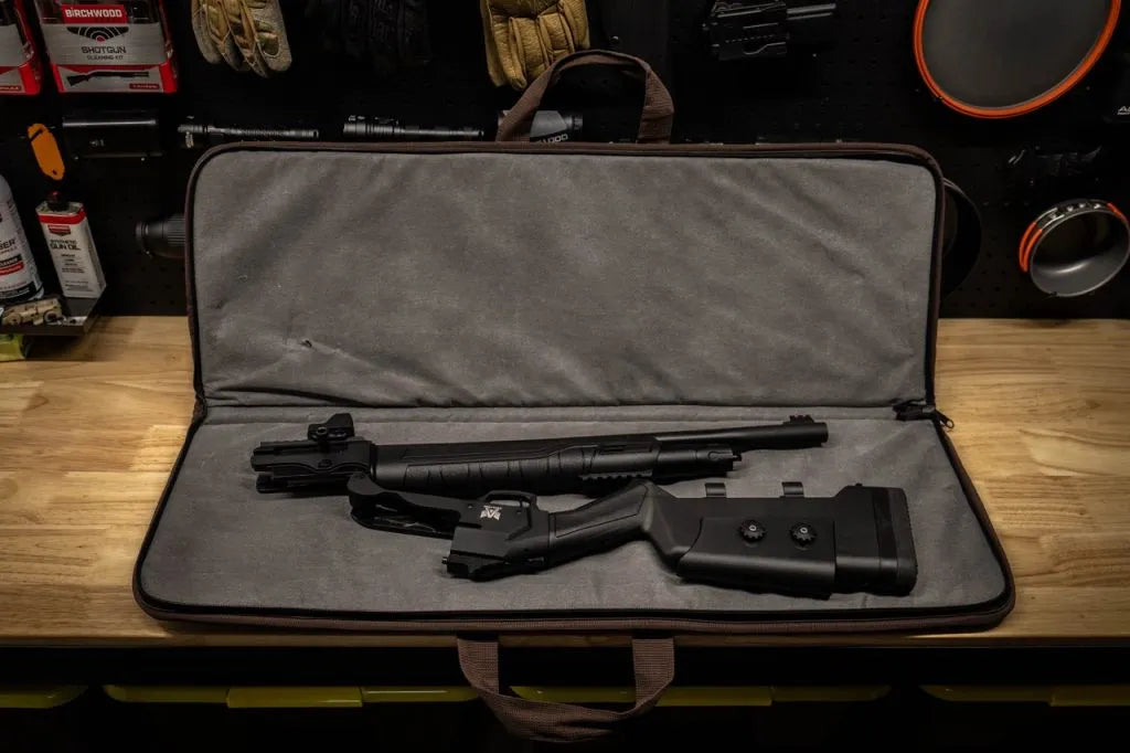 AXOR ARMS BUSHPIG XT 2.0 12G 20" LEVER RELEASE SHOTGUN 5+1 TACTICAL BLACK