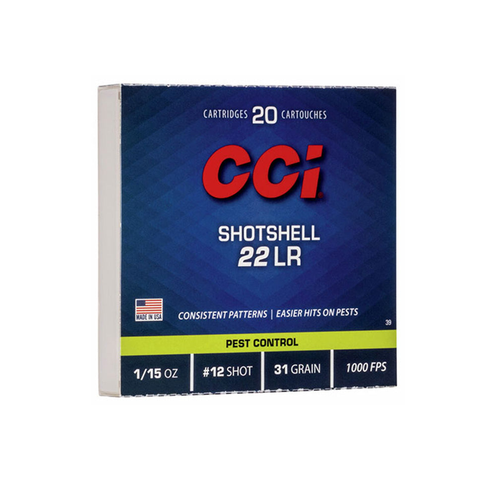 Cci Shotshell 22 Lr 20pk