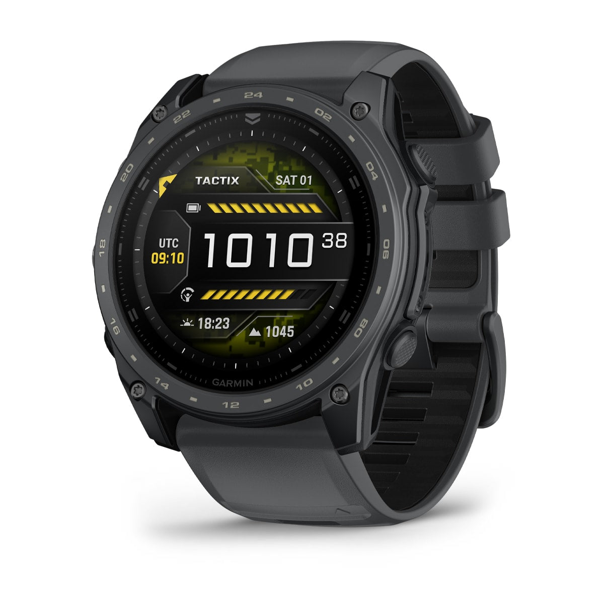Garmin tactix® 8 – 51 mm, AMOLED, Cerakote® Coating – Includes Applied Ballistics Ultralight™ Solver and Slate Gray Cerakote® Coating