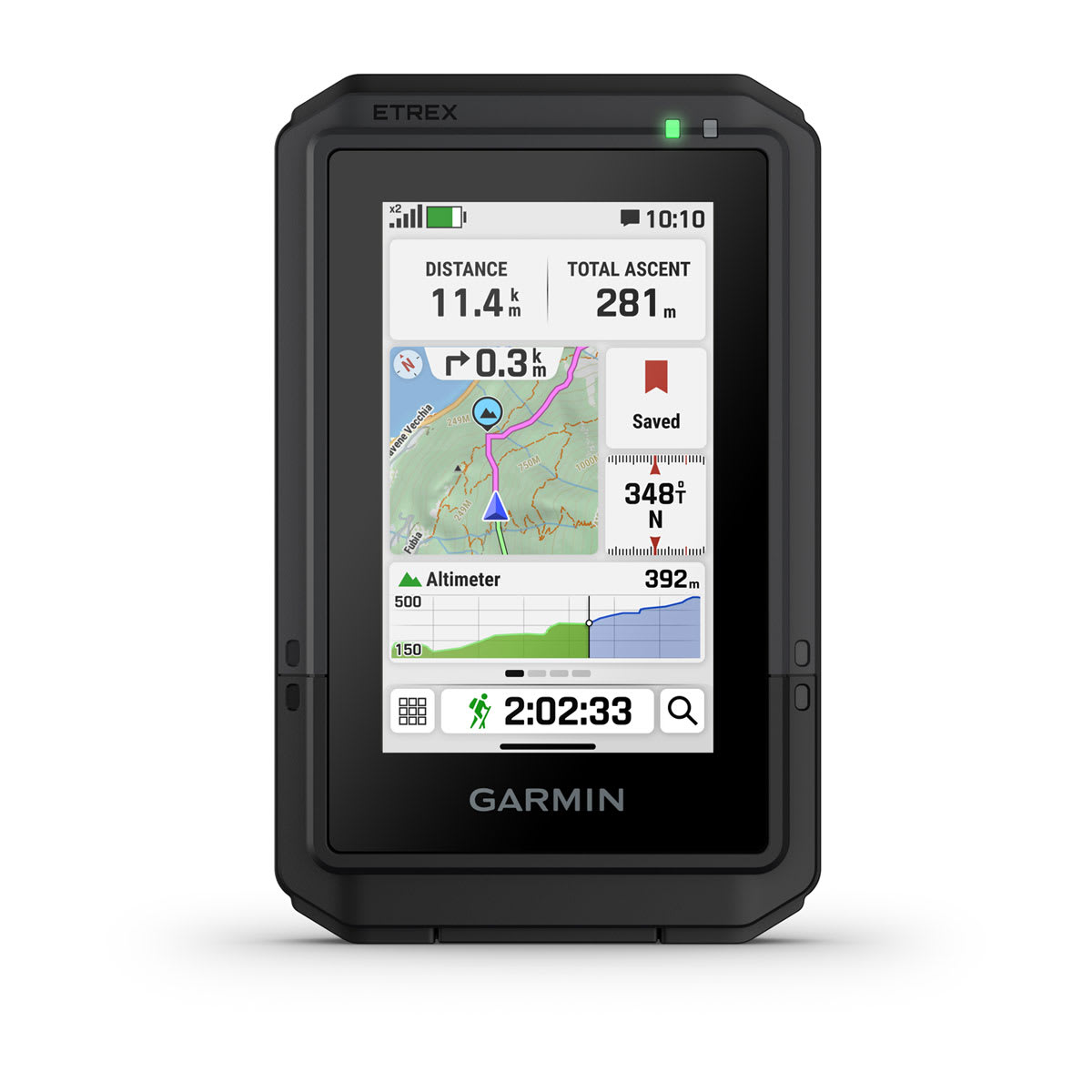 Garmin eTrex® Touch – GPS Handheld with touchscreen and preloaded maps