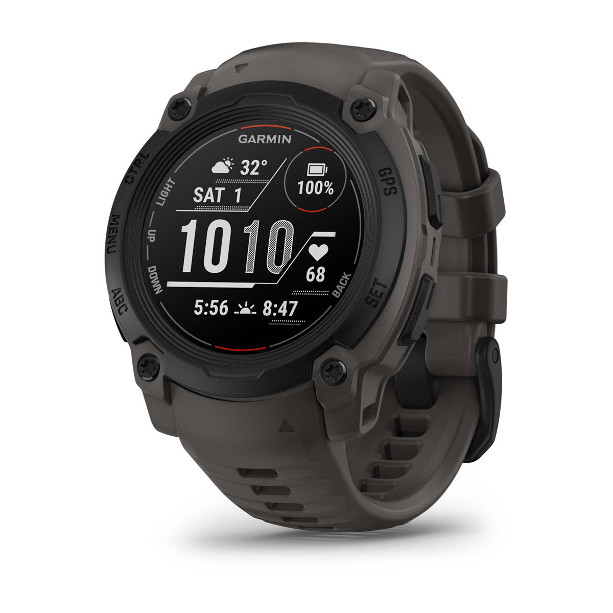 Garmin Instinct® E – 40 mm – Black with Charcoal Band