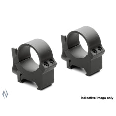 LEUPOLD QRW2 1" RINGS HIGH MATTE - side view