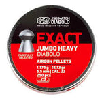 JSB EXACT JUMBO HEAVY .22 18.13GR AIR PELLETS (250pk)